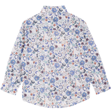 Boy - Davide  Cotton Classic Collar Shirt in Animal Prints