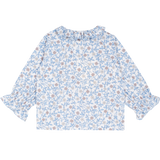 Baby Girl - Callie 100% Cotton Blouse with Pleats in Floral Prints