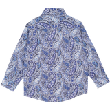 Boy - Stefano Classic Cotton Shirt with Removable Handkerchief