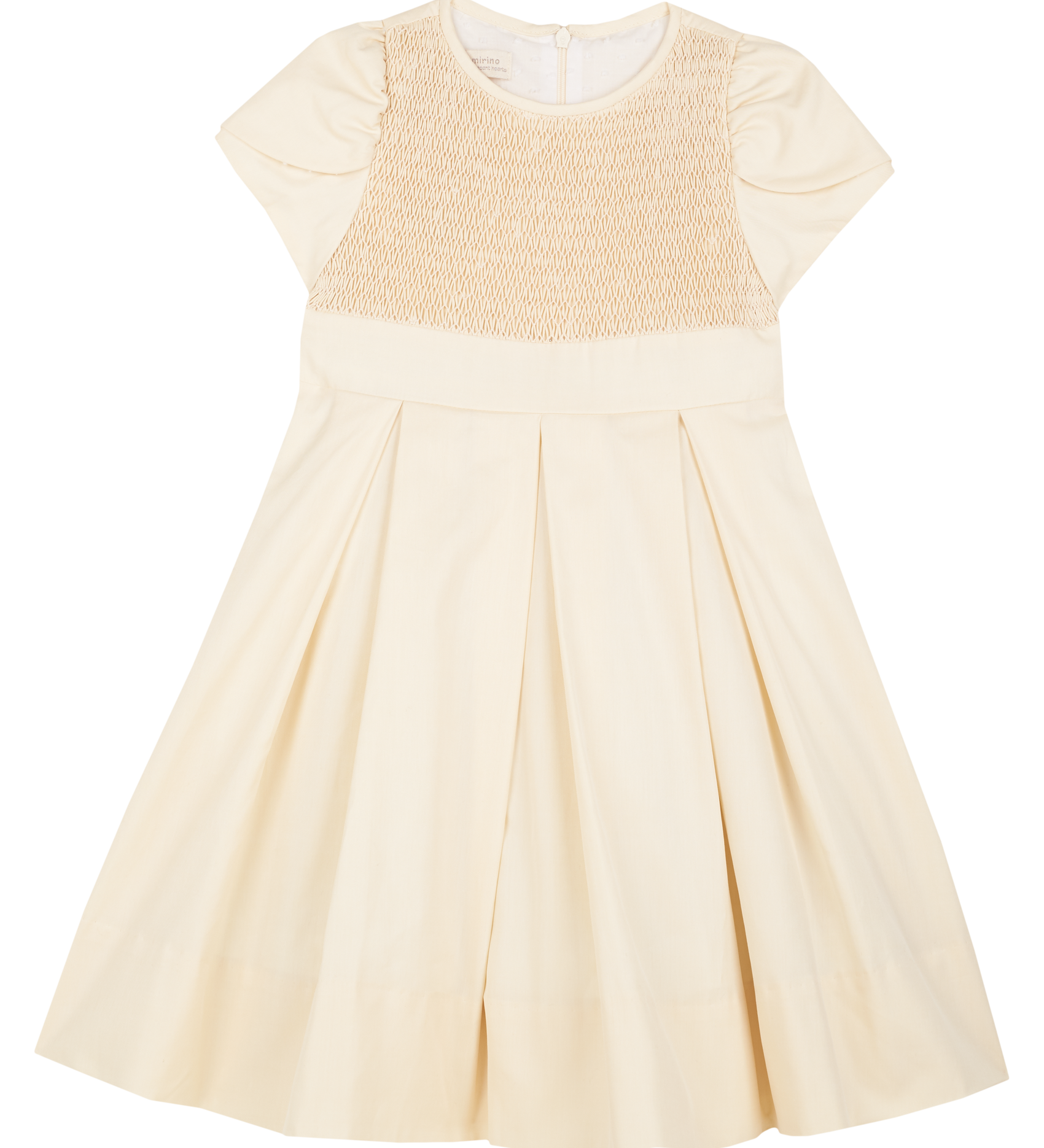 Girl - Sky Hand-Smocked Dress – 100% Cotton