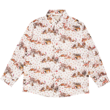 Boy - Davide  Cotton Classic Collar Shirt in Jungle Parade