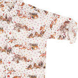 Boy - Davide  Cotton Classic Collar Shirt in Jungle Parade