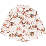 Baby Boy - Davide Cotton Classic Collar Shirt in Jungle Print