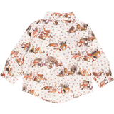 Baby Boy - Davide Cotton Classic Collar Shirt in Jungle Print