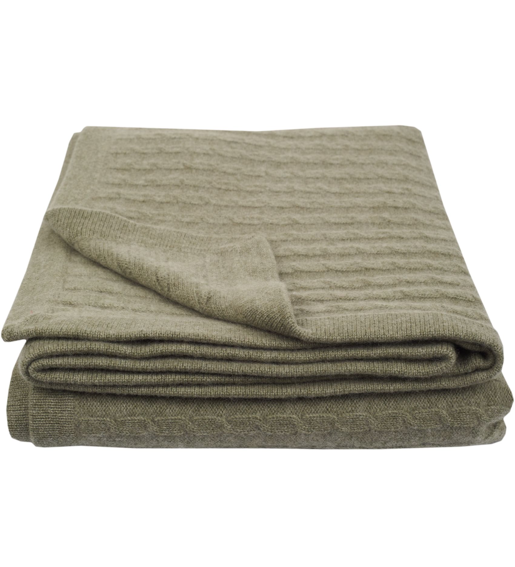 Girl - Peyton 100% Cashmere Cable Knit Blanket