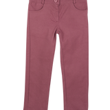 Girl - Davina Straight Fit Cotton Trousers