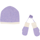 Baby Girl - Tay 100% Cashmere Set of Mittens and Hat