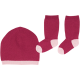 Baby Girl - Tay 100% Cashmere Set of Hat and Socks