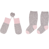 Baby Girl - Tay 100% Cashmere Set of Mittens and Socks