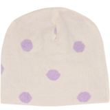 Girl - Cashmere Reversible Hat With Intarsia Circles