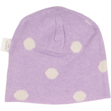 Baby Girl - Cashmere Reversible Hat with Intarsia Circles