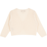 Baby Girl - Brielle Shrug in 100% Cashmere with Braid Stitch Detail