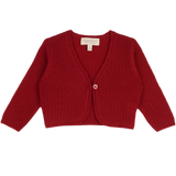 Baby Girl - Brielle Shrug in 100% Cashmere with Braid Stitch Detail