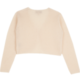 Girl - Brielle Cashmere Shrug in Braided Stitch