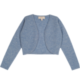 Girl - Carmen 100% Cashmere Open Deep V-Neck Shrug