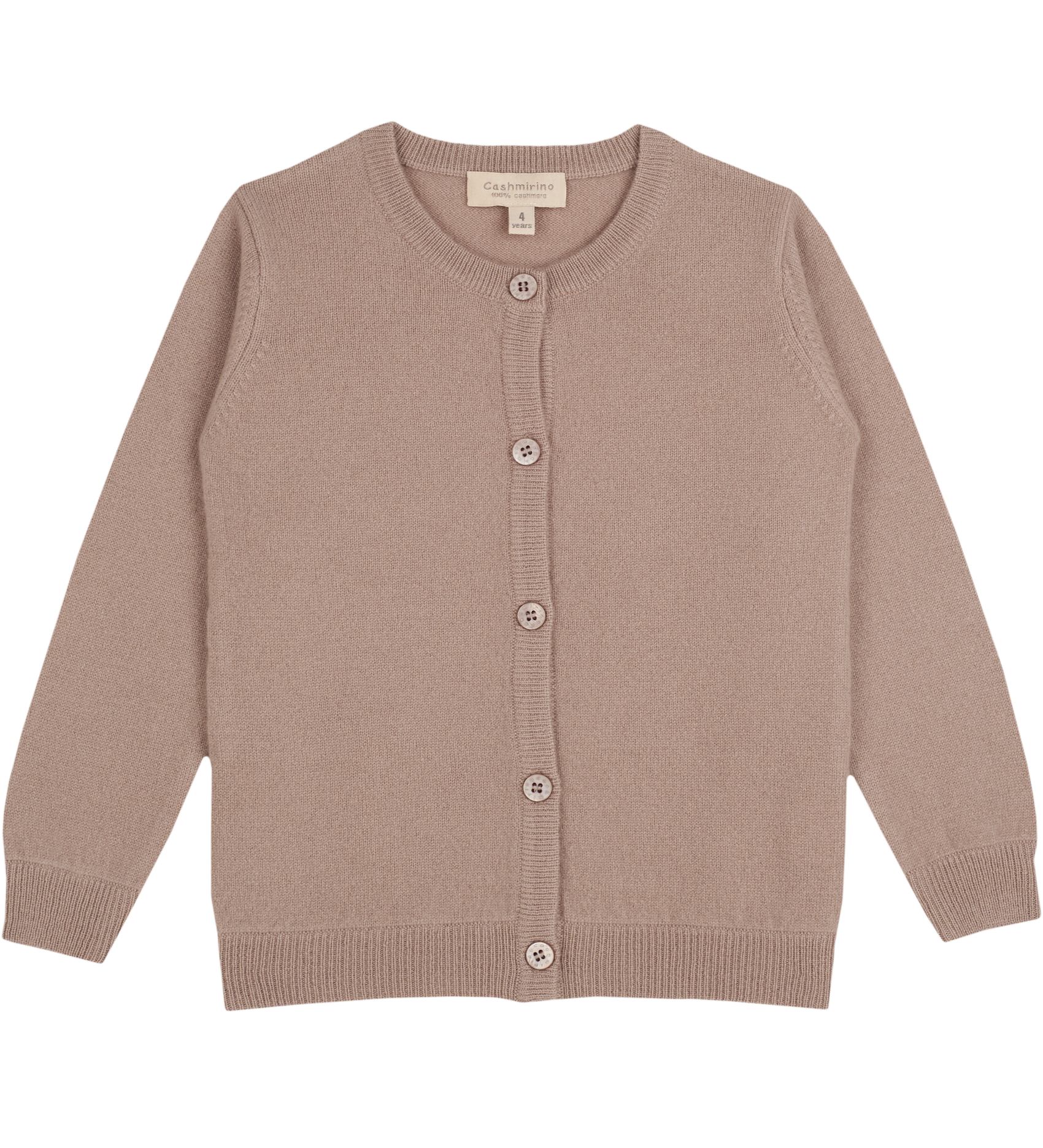 Girl – Sofi Cashmere Everyday Cardigan (2–6 Years) | Core Colours