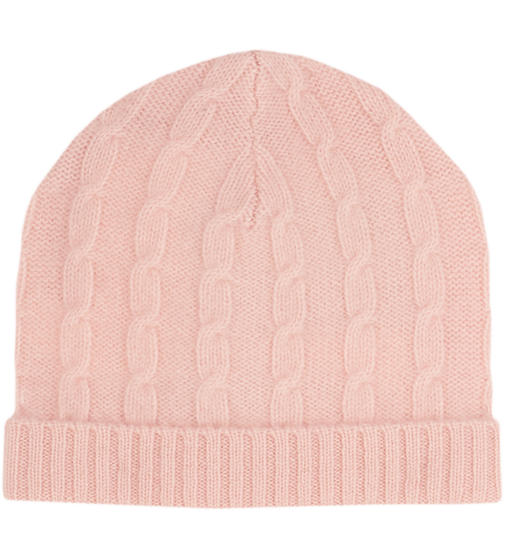 Baby Girl - Peyton 100% Cashmere Cable Knit Hat
