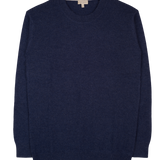 Men - Nico 100% Cashmere Crew Neck Jumper with Elbow Patches - New Colours