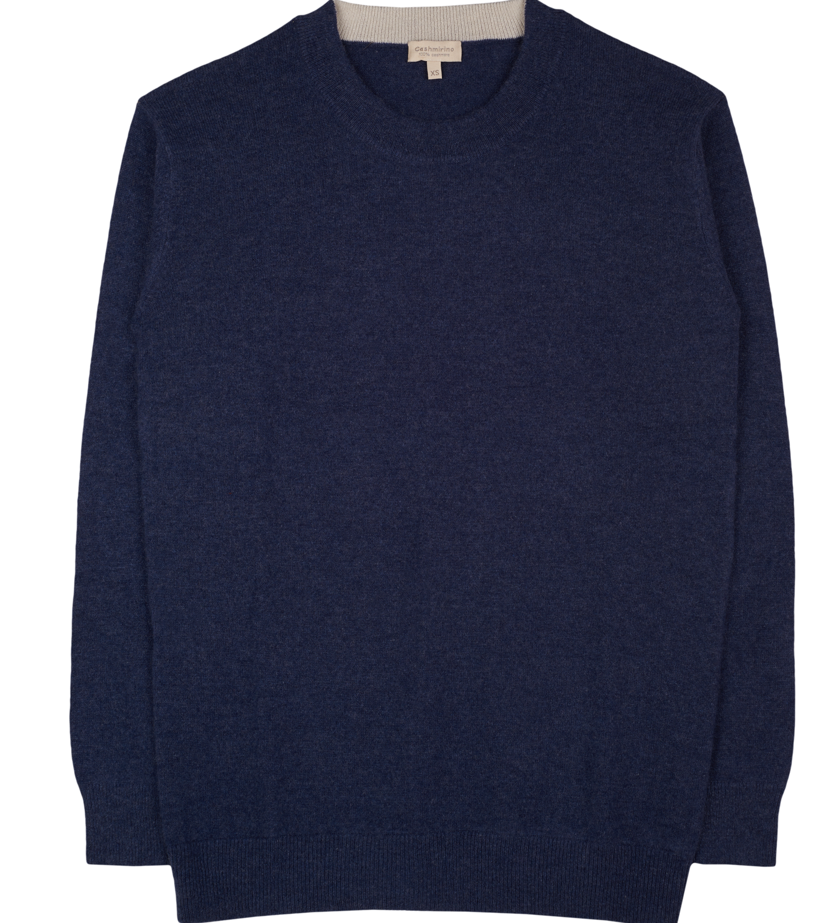 Men - Nico 100% Cashmere Crew Neck Jumper with Elbow Patches - New Colours