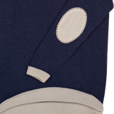 Men - Nico 100% Cashmere Crew Neck Jumper with Elbow Patches - New Colours