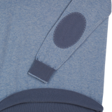 Men - Nico 100% Cashmere Crew Neck Jumper with Elbow Patches - New Colours