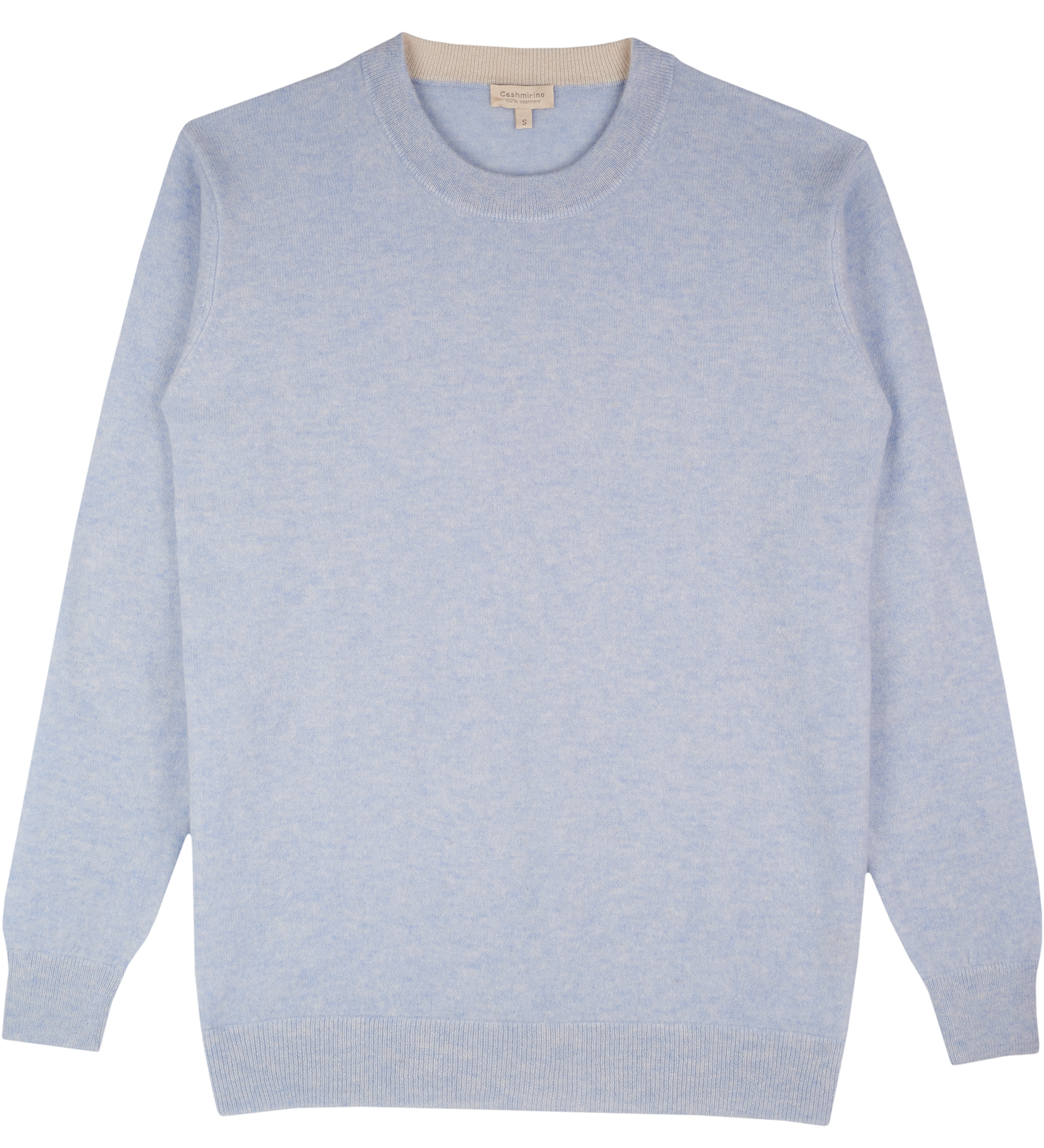 Men - Nico 100% Cashmere Crew Neck Jumper with Elbow Patches - New Colours