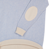 Men - Nico 100% Cashmere Crew Neck Jumper with Elbow Patches - New Colours