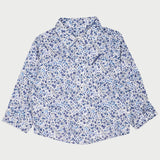 Baby Boy - Jake 100% Cotton Classic Collar Shirt with Pocket and Handkerchief