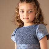 Girl - Judith Hand-Embroidered Silk Taffeta Dress