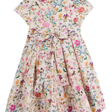 Girl - Jaspreet Cotton Hand Embroidered Smocked Dress