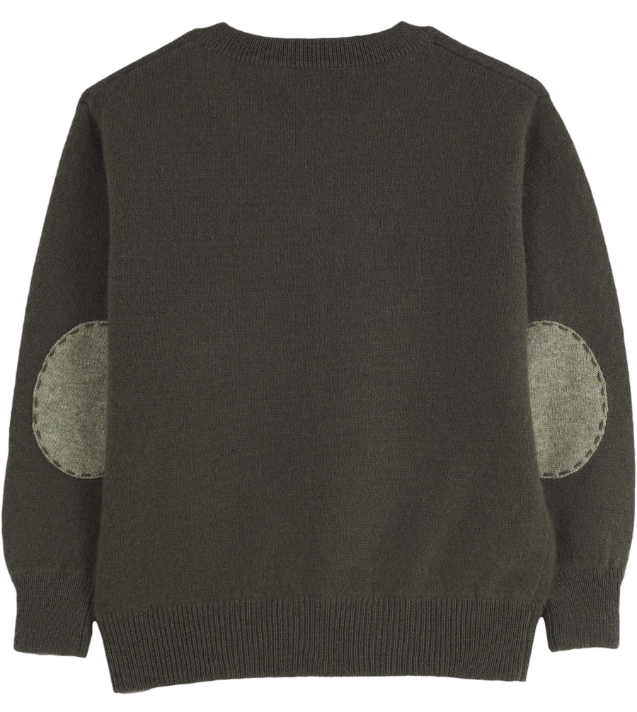 Boy 100 Nico Cashmere Crew Neck Jumper 8 to 12 Years Cashmirino