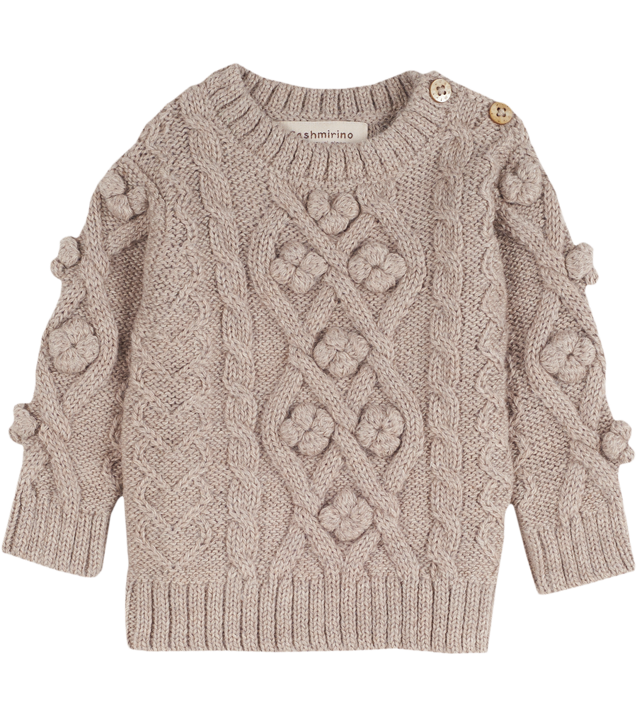 Baby Girl Noelle Royal Alpaca Jumper