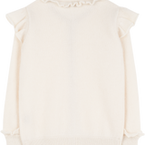 Girl - Isabella Cashmere Cardigan with Frills