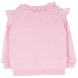 Baby Girl - Isabella Cardigan in 100% Cashmere – Frill Trim & Contrasting Detail
