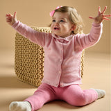 Baby Girl - Juniper 100% Cashmere Leggings