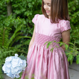 Girl - Lily Rose Silk Knee Length Dress
