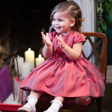 Baby Girl - Lily Rose Silk Knee Length Dress