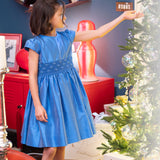 Girl - Lily Rose Silk Knee Length Dress