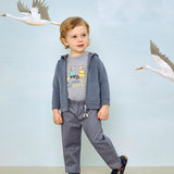 Baby Boy - Short Sleeve Baby Bodysuit – 100% Pima Cotton with “Still Living with Parents” Print