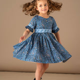 Girl - Lucille Cotton Knee Length Dress