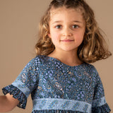 Girl - Lucille Cotton Knee Length Dress