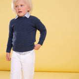 Boy - Nathan 100% Cotton Shorts with Wide Hem