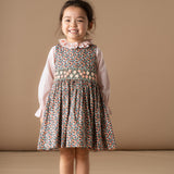 Girl - Milena Cotton Knee Length Dress