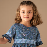 Girl - Lucille Cotton Knee Length Dress