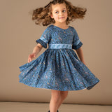 Girl - Lucille Cotton Knee Length Dress