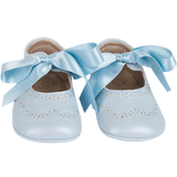 Baby Girl - Holly Leather Crawling Shoes With Bow