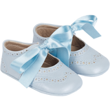 Baby Girl - Holly Leather Crawling Shoes With Bow