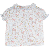 Baby Girl - Trudy Liberty Print Cotton Blouse