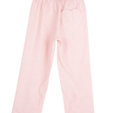 Girl - Daphne 100% Linen Pull-On Trousers With Heart Back Pocket