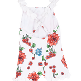 Baby Girl – Zella Heart Applique Crossback Swimsuit